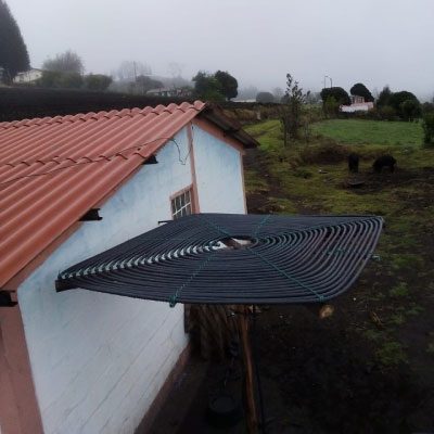 Calentador solar